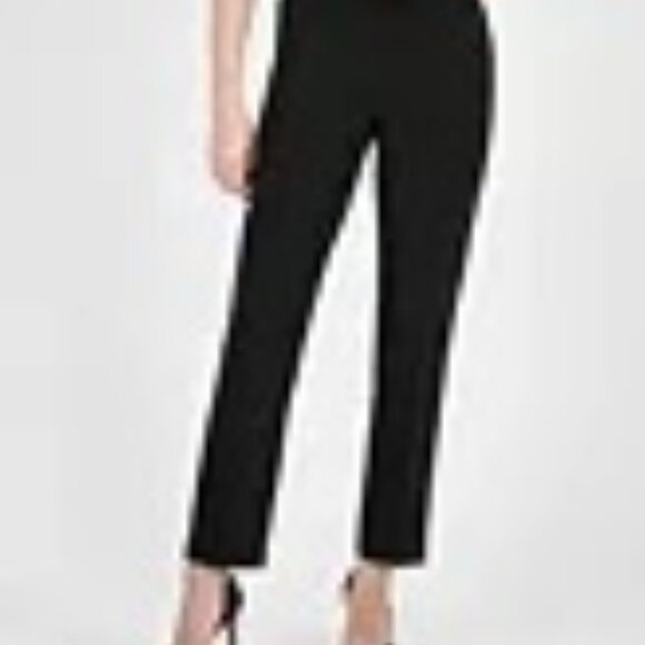 Anne Klein The Executive collection slim pant in black NWT - Picture 1 of 10